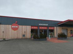 Produktionsstätte und Werksverkauf von Martins-Bio am Koppelberg