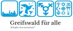 Logo des Bündnisses "Greifswald für alle"