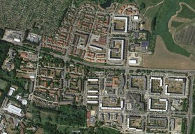 Satellitenbild Ostseeviertel (Quelle: Google)